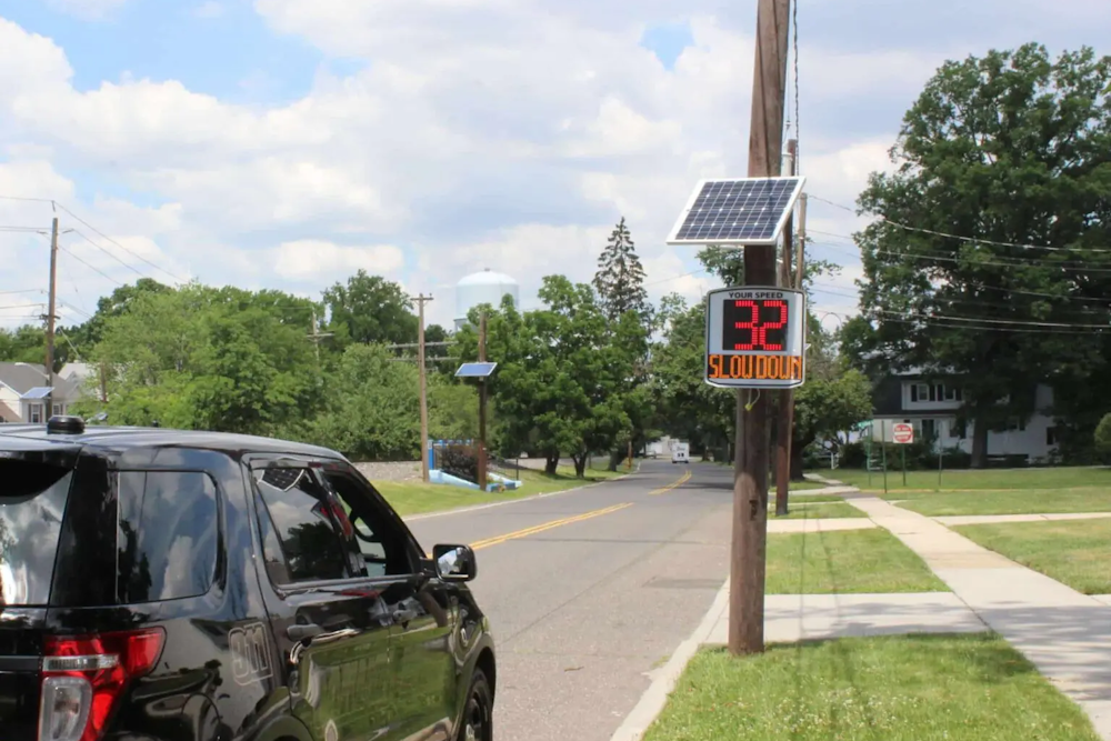 radar-speed-sign-elan-city-oaklyn-new-jersey